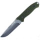 First Edge Elite Field Fixed Blade Knife Fine Edge, Elmax Bead Blast Blade, Coarse Green, 5150-BBG