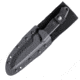 First Edge Elite Field Fixed Blade Knife Fine Edge, Elmax Bead Blast Blade, Coarse Black 5150-BBB