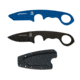 First Edge HR-1 Kit Droppoint Fine Edge Fixed Blade Knife, Blue Trainer, Sheath, Black, 4882