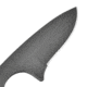 First Edge HR-2 Ryan Hoover Droppoint Fine Edge Fixed Blade Knife, Elmax Oxide Blade, Black, Droppoint Medium Size, 4350
