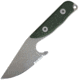 First Edge Stingray Fixed Blade Knife Serrated Edge, Elmax Bead Blast Blade, Coarse Green, 11145-BBG