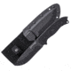 First Edge Survival Fixed Blade Knife Fine Edge, Elmax Bead Blast Blade, Coarse Black 5050-BBB