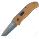 First Edge Tracklock Modified Tanto Folding Knife, Manual Opening Fine Edge, Elmax Bead Blast Blade, Coarse Black, 0950-BBB