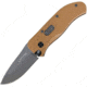 First Edge Tracklock Tactical Hunter Folding Knife, Auto Opening Fine Edge, Elmax Bead Blast Blade, Coarse Black, 1750-BBB