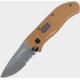 First Edge Tracklock Tactical Hunter Folding Knife, Auto Opening Serrated Edge, Elmax Bead Blast Blade, Coarse Black, 1755-BBB