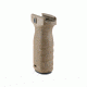 Mission First Tactical MFT React Short Vertical Grip - Scorched Dark Earth RSGSDE