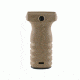 Mission First Tactical MFT React Short Vertical Grip - Scorched Dark Earth RSGSDE