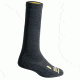 First Tactical Ctn 6in Duty Socks 3-Pk, Black, Small/Medium 160001-019-S/M