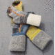 Fish Monkey Boot Cut Yeti Series Heavy-Weight Boot-Crew Socks, Grey, XL, SM400-GRY-XL