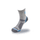 Fish Monkey Mini Crew Guide Series Socks, Lite Grey, 2XL, SM225-LGY-XXL
