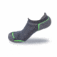 Fish Monkey No Show Guide Series Socks, Black, XL, SM200-BLK-XL