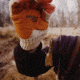 Fish Monkey Wooly Wool Half Finger, Wool Tan, 2XL, FM30-WHL-XXL