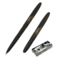 Fisher Space Pen Bullet Space Pen with Logo Matte Gift Boxed, Black 400BFSP
