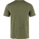 Fjallraven Abisko Wool Logo Short Sleeve - Mens, Laurel Green, Medium, F86977-625-M