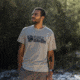 Fjallraven Lush Logo T-Shirt - Mens, Fossil, 2XL, F12600219-118-XXL