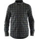 Fjallraven Ovik Check Shirt Long Sleeve - Mens, Deep Forest, S, F81883-662-S