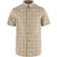 Fjallraven Ovik Lite Short Sleeve Shirt - Mens, Fossil/Chalk Rose, 2XL, F87038-118-302-XXL