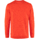 Fjallraven Vardag Sweater - Mens, Flame Orange, Small, F87070-214-S