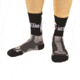 Flagrant Beard 5 in Crew Socks, Gray / Black, Small, 3002-0
