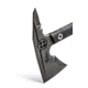 Flagrant Beard Flagrant Templar Tomahawk,2.63in Blade,1095HC RC 56-58,Black Canvas Micarta Handle, FTEMP-01