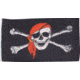 Flags Skull with Red Scarf Flag SU5780