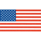 Flags USA Flag, 3' X 5', Two Metal Grommets, Polyester Construction, RG6878