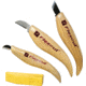 Flexcut 3pc Chip Carving Knife Set FLEXKN115