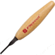 Flexcut Micro Parting Tool 45 deg. 2mm Fixed Blade Knife, 1.75in, Carbon Steel, Wood Handle FLEXMT32