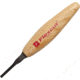 Flexcut Micro Parting Tool 90 deg 3mm Fixed Blade Knife, 1.75in, Carbon Steel, Wood Handle FLEXMT41