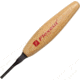 Flexcut Micro Sweep 3mm Fixed Blade Knife, 1.75in, Carbon Steel, Wood Handle FLEXMT21