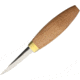 Flexcut Sloyd Knife Fixed Blade Knife, 2.88in, Carbon Steel, Wood Handle FLEXKN50