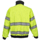 Flying Cross Layertech Hi-vis Reversible Jacket, Black - 73160A10XLARGELONG