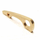 Flytanium Brass Backspacer for Spyderco Paramilitary 2, Antique Stonewash, FLY-129