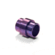 Flytanium Titanium Lanyard Tube for Spyderco Paramilitary 2 &amp; Para3, Purple, FLY-71P
