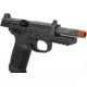 FN Herstal Licensed FNX-45 Tactical Airsoft Gas Blowback Pistol by VFC, Black, Small, 200508 - CB3A-FNS-BK01