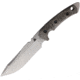 Fobos Knives Tier1-C Fixed Blade Knife, 6.25 stonewash finish CPM-3V carbon steel blade, OD green canvas micarta handle, FOB022 OD GREEN WHITE LINER
