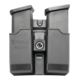 Fobus Evo Double Magazine Belt Pouch, Glock/H&amp;K USP 9mm/.40, Black, 6900NDBH