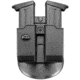 Fobus Double Pistol Magazine Pouch, Single-Stack, .45 Caliber, Black, 6945