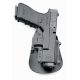 Fobus Evolution OWB Paddle Holster, Glock 17, 19, 19x, 22, 23, 31, 32, 34, 35, 44, 45, Left, Black, GL2E2LH