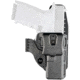 Fobus APN OWB/IWB Paddle Holster, Glock 19/19X/23/32, Ambidextrous, Black, APN19JPWG