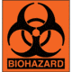 Forensics Source Small Biohazard Label 1x1, 100-Pack BSS
