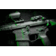 Fortis Manufacturing F1TM Optics Mount - Lower 1/3, Black F1-OPT-LOWER1/3
