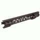 Fortis Manufacturing Night Rail Free Float Rail System, 14 in -MLOK, Black NTR-14-MLOK