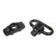 Fortis Manufacturing Quick Detach Sling Mount w/QD Swivel, M-LOK, Black QD-ALUM-ML-SWIVEL