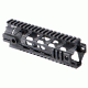 Fortis Manufacturing REV Free Float Rail System, 7 in, Black REV-7
