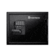 Fortress Small Fire and Waterproof Safe with E-Lock, Black Santex, Small, 44EF10W