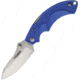 Fox Amico Lockback Blue Folding Knife, 3.63 satin finish 154CM stainless blade, Blue textured nylon handle, 01FX294