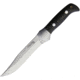 Fox Forest Fixed Blade Knife, 5.13 satin finish 440C stainless clip point blade, Black canvas micarta handle, 02FX105