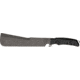 Fox Golok Hitam, 8.875in, Cobalt Utility Blade, Black Forprene Handle FOX9CM03B