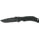 Fox Gun Hammer Folding Knife,Black Stainless Clip Blade, Black G10 Handle FOX120TC